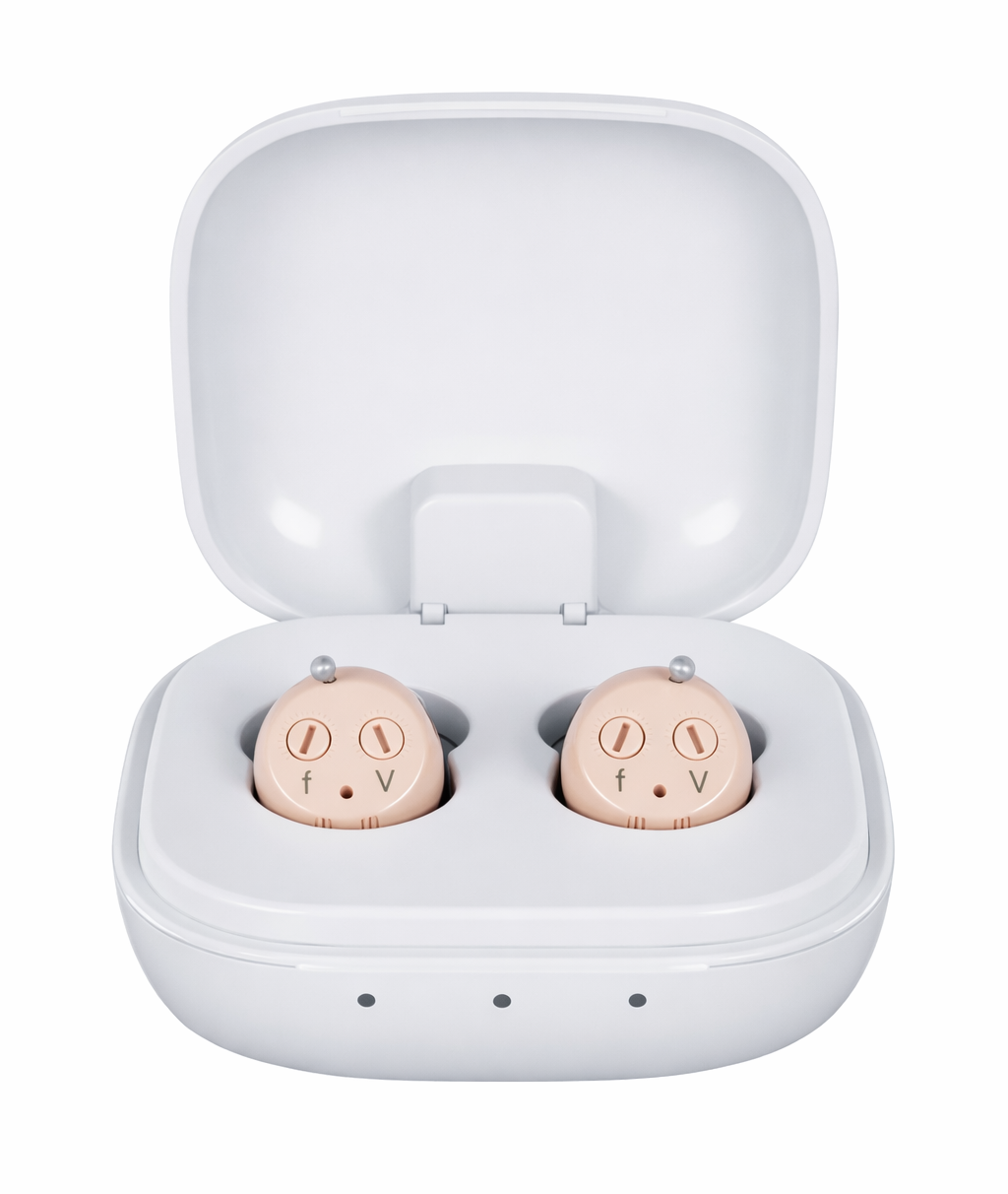 Advanced Discreet Hearing Amplification Earbuds