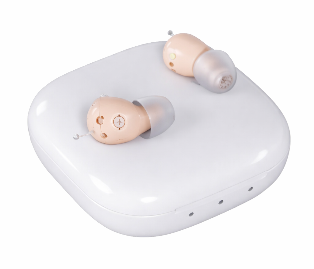 Advanced Discreet Hearing Amplification Earbuds